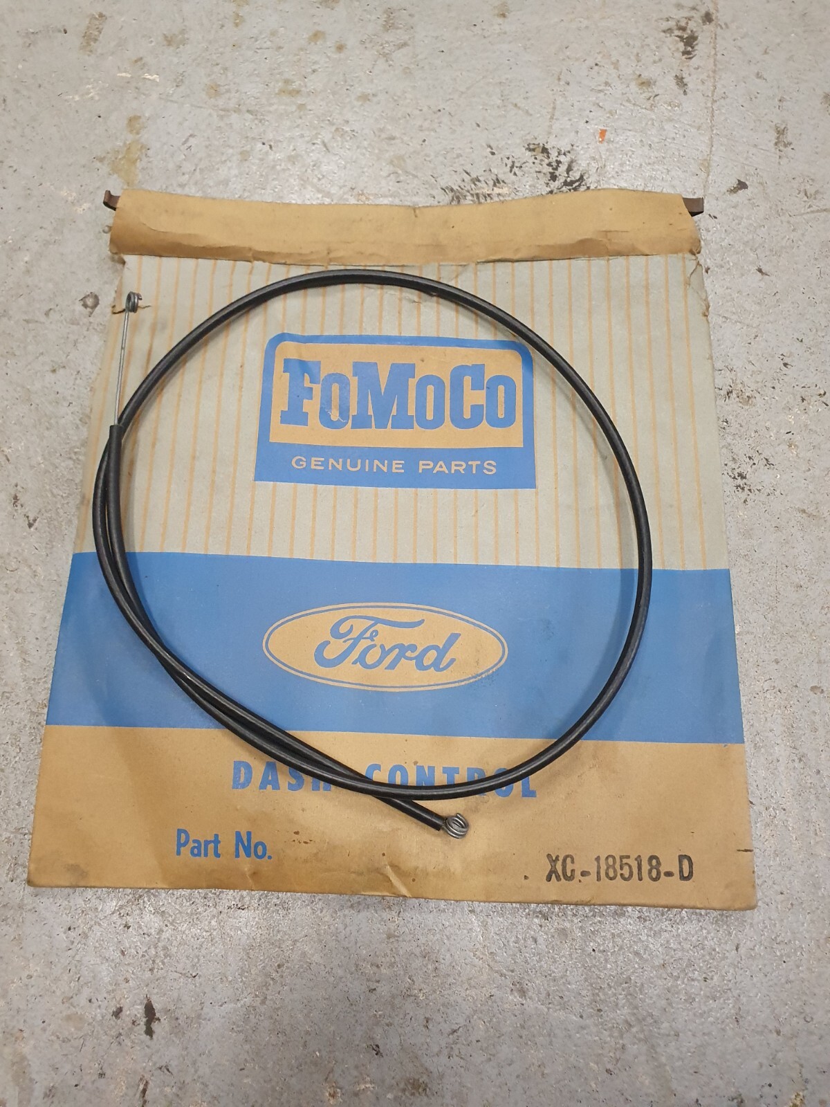 NOS GENUINE FORD HEATER CONTROL CABLE XC FALCON 92cm eBay