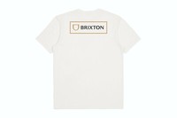 Brixton Alpha Block T-SHIRT Neu Off White Gr: M Brixton Supply
