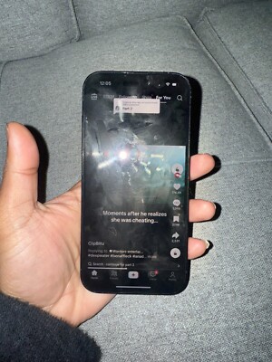 Apple iPhone 16 Pro - 128 GB - Black WITH TIKTOK