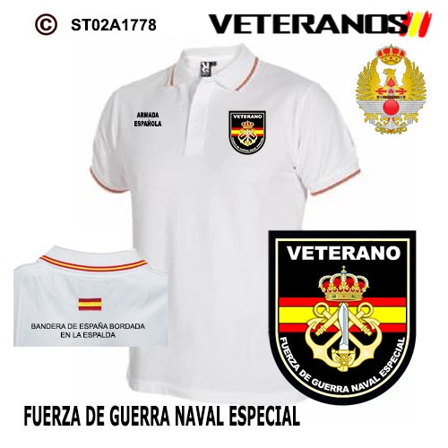 SPANISH NAVY POLOS: VETERANS - SPECIAL NAVAL WAR FORCE