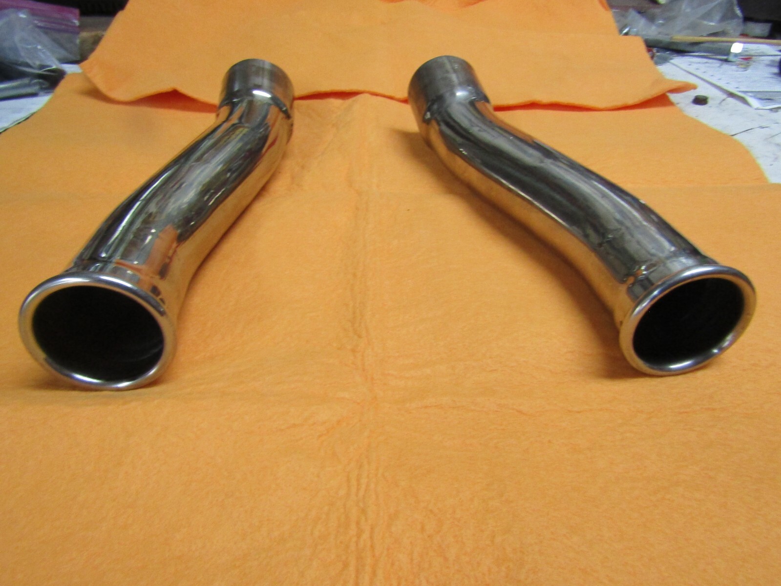 Like New 1990 Jaguar XJS Polished Stainless steel exhaust tips eBay