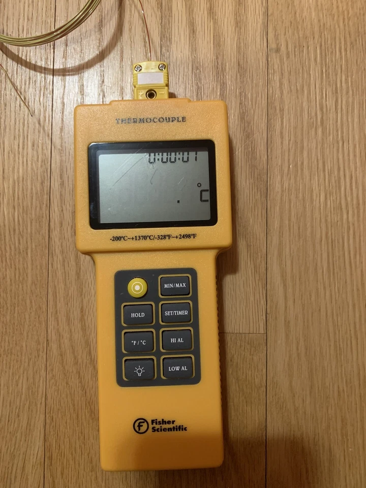 Fisher Scientific Thermocouple Traceable Total-Range(-328F ~2498F) - Image 2 of 4