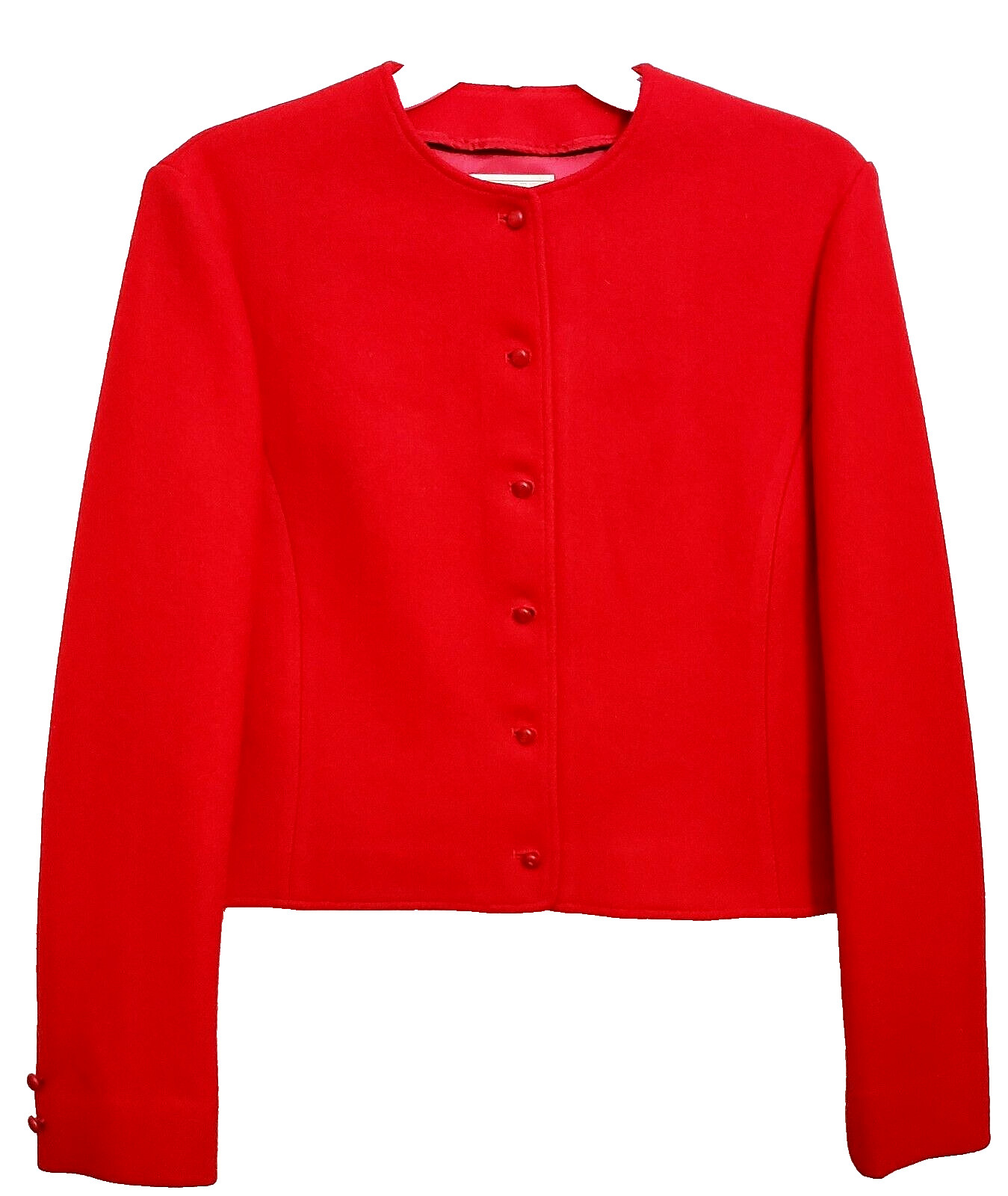 VTG Pendleton Women's Cropped Partial Lined Wool … - image 1