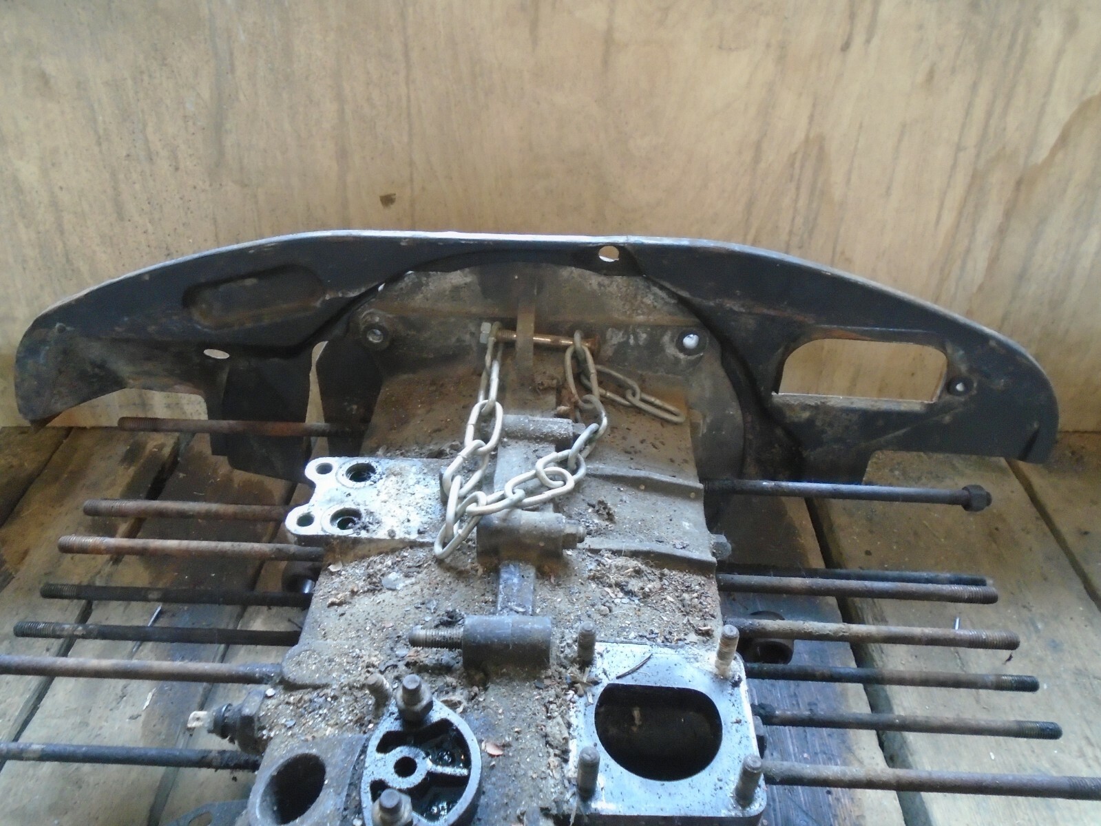 VW Beetle ENGINE COVER PLATE tin Volkswagen air cooled Bug Kafer bus