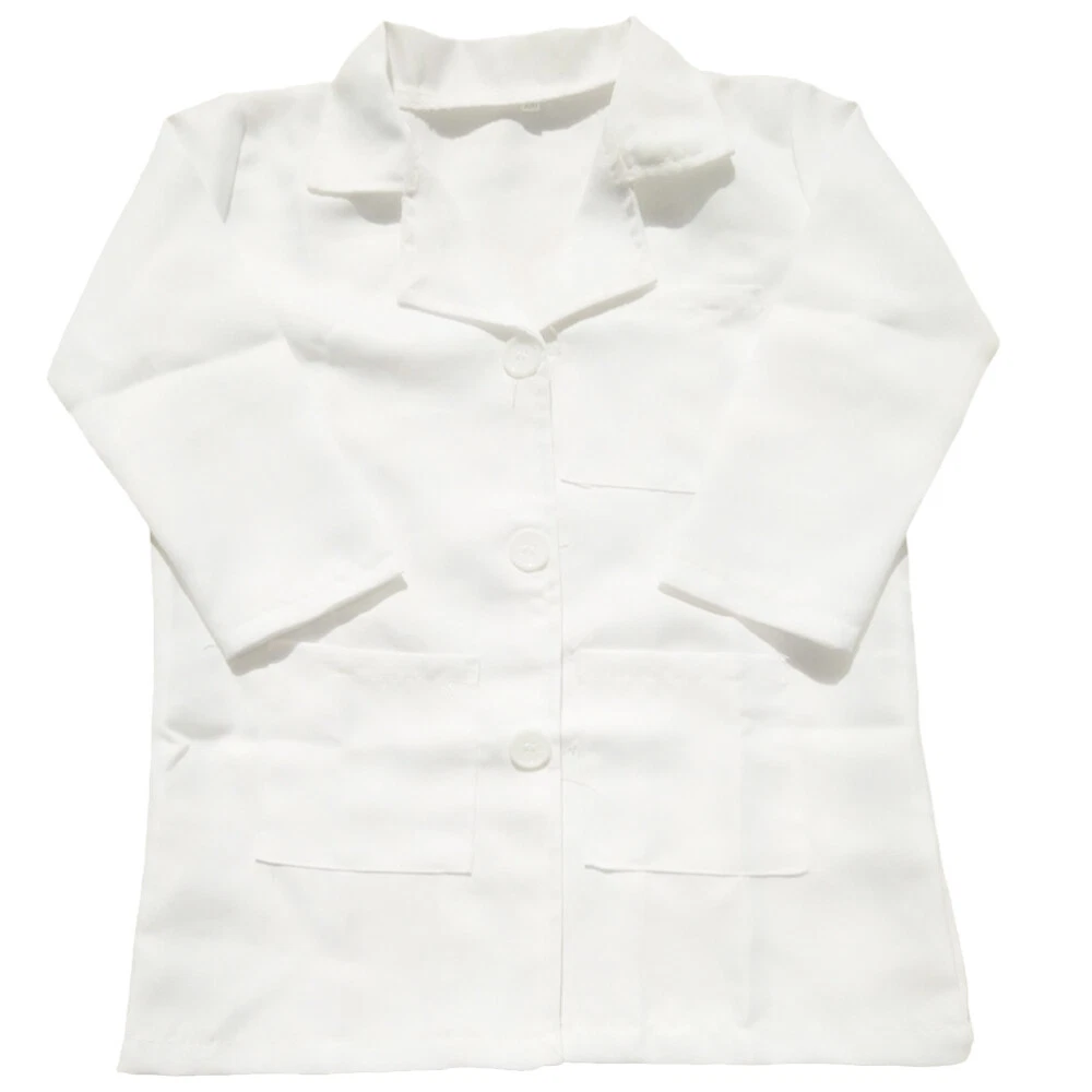 VETEMENTS Cappotto Medico Bambini Scienziati Cappotto Dottore Finta Gioco