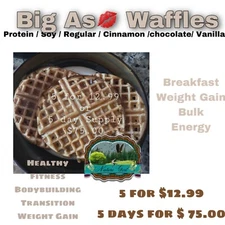 Waffles , Fitness Weight gain Bodybuilders, Breakfast, Bodytransfer 