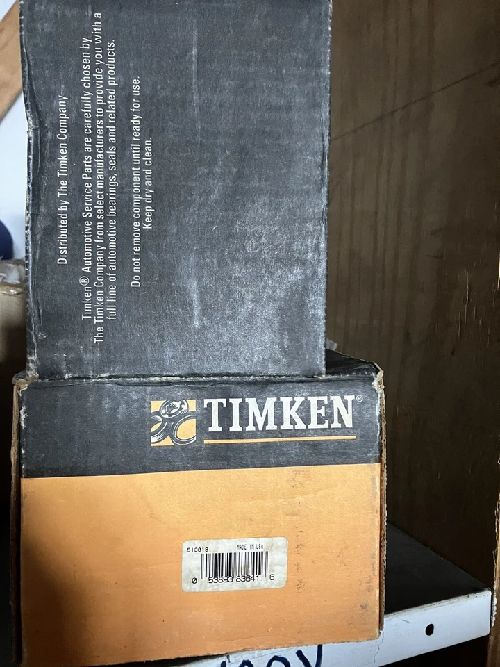 Rodamientos de buje Oldsmobile Delta 88 1989 rodamientos traseros NOS Timken Foto 2 de 4