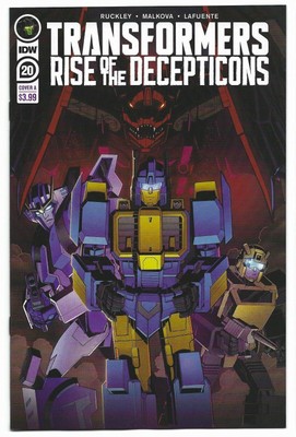 Transformers #20 2020 Unread Ed Pirrie Main Cover A IDW Comics Brian Ruckley