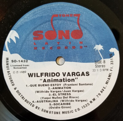 Wilfrido Vargas - Animation - Sonotone, Sonotone, Sonotone Latin