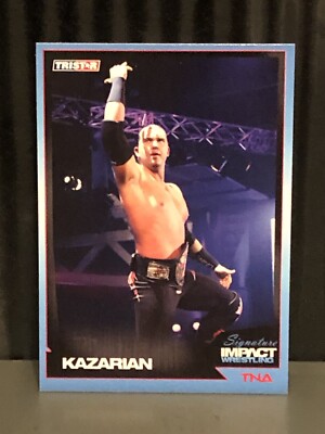 2011 Kazarian TNA Tri-star WWE Wrestling Card #80 NWA AEW SCU Kaz