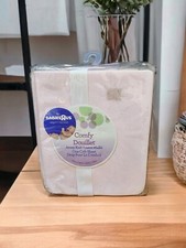 BABIES R US Crib Fitted Sheet Pink Jersey Knit 100 Cotton Comfy Minimal New