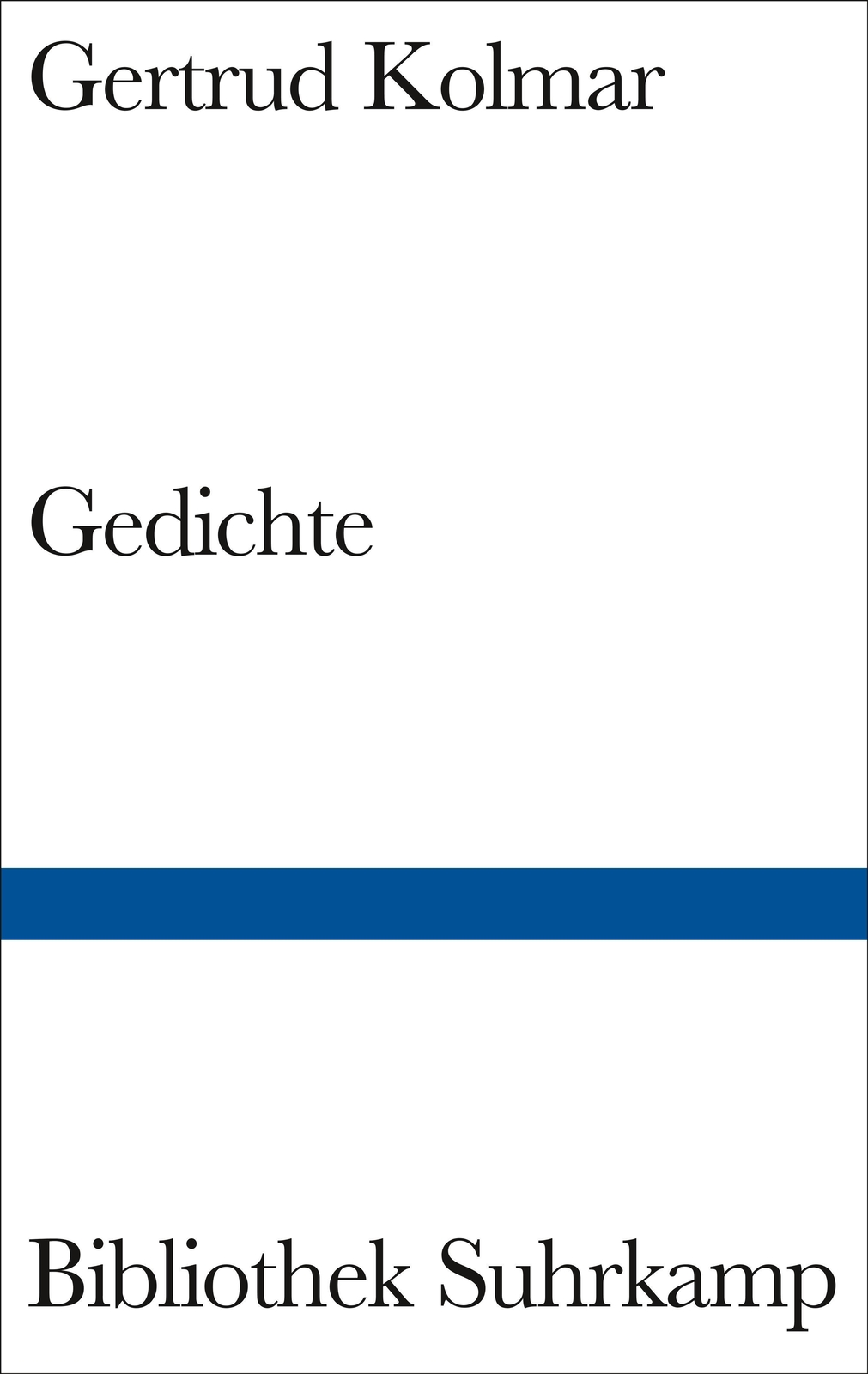 Thumbnail - Gedichte | Gertrud Kolmar | Buch | Bibliothek Suhrkamp | 193 S. |