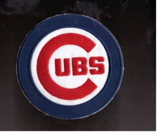 New 4" Chicago Cubs Iron on Patch Free Ship