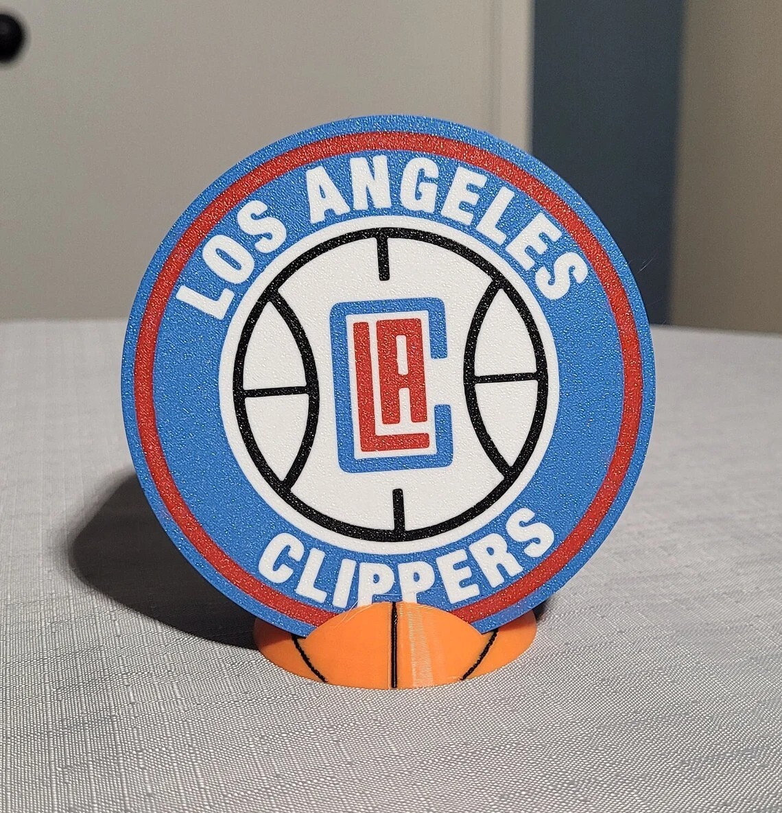 LA Clippers Coaster Set - 3D Printed - (Set of 4)