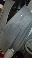 L.B.M. LUIGI BIANCHI TAILORING WOOL JACKET + CACH 56 820.00 POSTER. ING.LORO PIANA