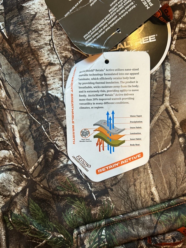 Artic Shield Heat Echo Performance Hoodie Realtree Xtra Men's 3X-Large - Image 4 of 4