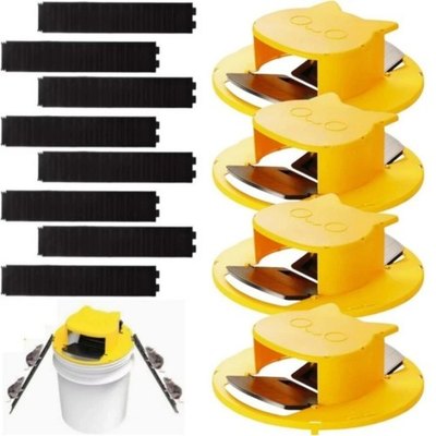 #ad #ad 4 PACK Bucket Lid Mouse Rat Trap Bucket Mousetrap Catcher US FAST SHIPPING 🔥 $18.55