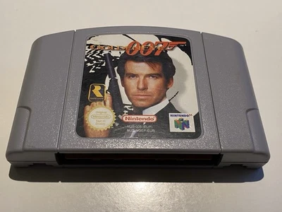 1997- GoldenEye 007- Nintendo 64- Only Cartridge- Genuine- Vintage- TESTED- Good - Image 1 of 4