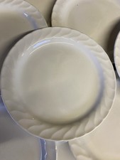 20 White Small Side Plates 17cm Diameter Used Condition