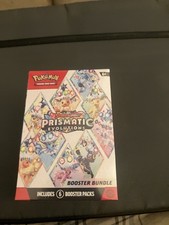 X3 Pokémon TCG Prismatic Evolutions Booster Bundle Sealed New