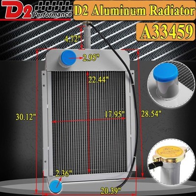 Tractor Radiator Fit Case IH 930 & Comfort King Models OEM Part NO: A33459