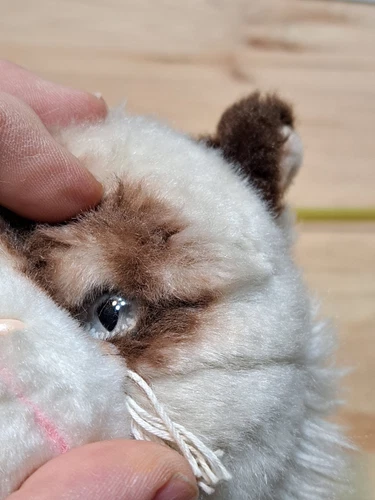 Gund Grumpy Cat Plush Stuffed Animal Kitty 9" Siamese Sitting Blue Eyes - Picture 3 of 11