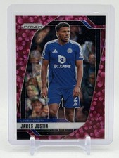 2024-25 Panini Prizm Premier League #267 James Justin Plum Blossom #/8