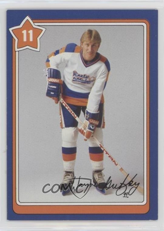 1982-83 Neilson Cookie Bar Wayne Gretzky Wayne Gretzky #11 HOF 1pc9