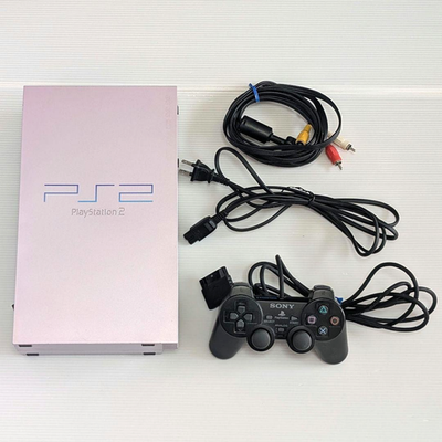 PlayStation 2 PS2 Sakura Pink Console SCPH-50000 NTSC-J Japan