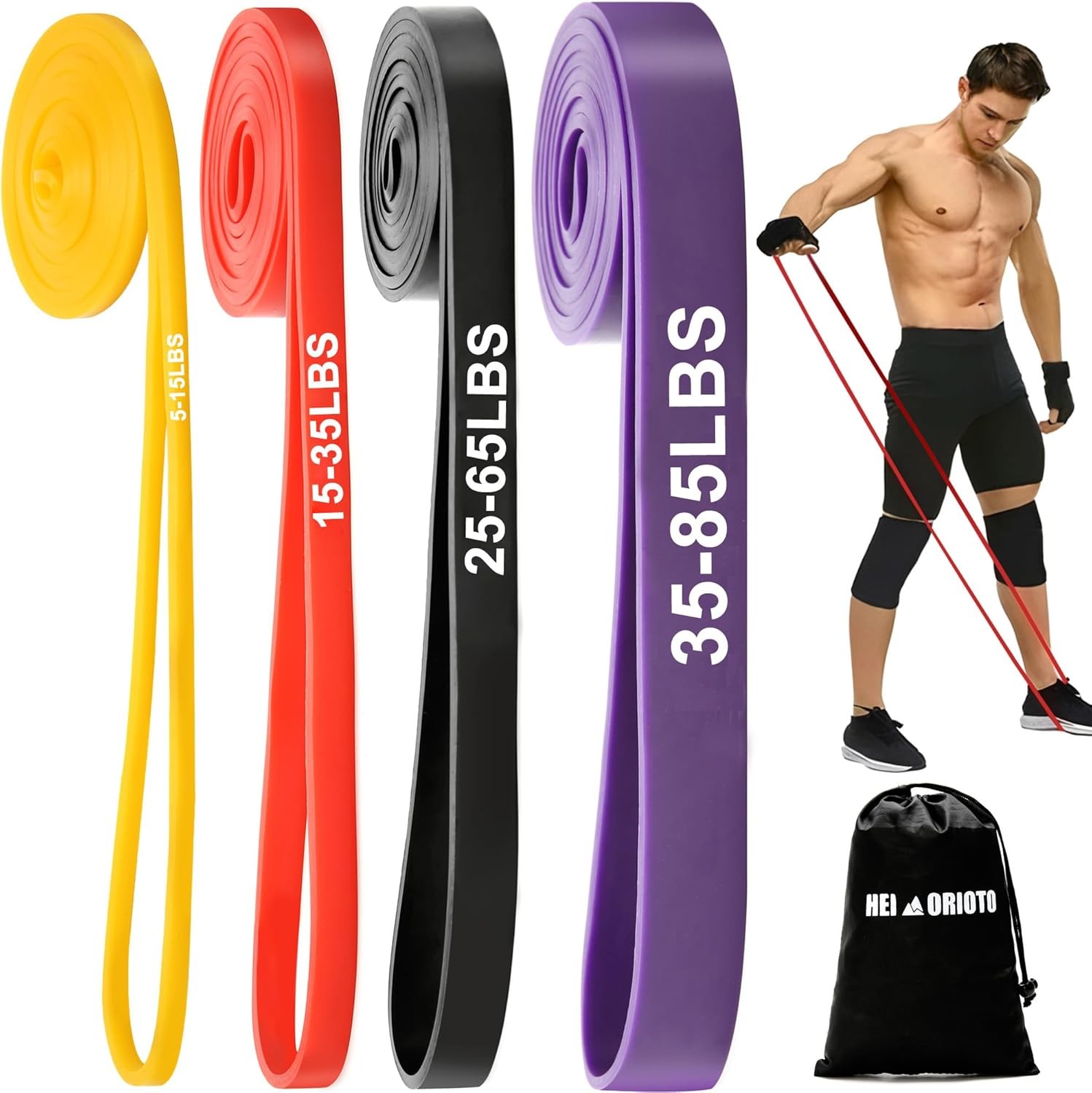 Resistance Bands, Pull Up Assistance for Men/Women, Exercise Bands, Workout Band