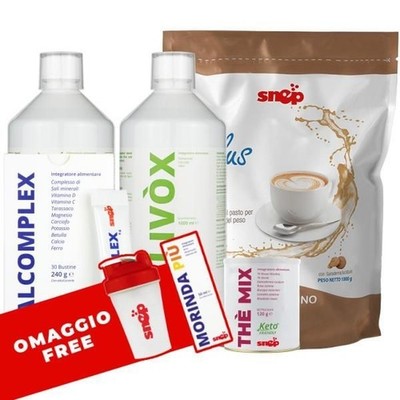 DETOX PROGRAM - OIVOX - PLUS - TEA - REALCOMPLEX + MORINDA PLUS GIFT - SNEP