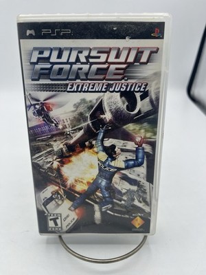 Sony Playstation Portable PSP Pursuit Force Extreme Justice CIB
