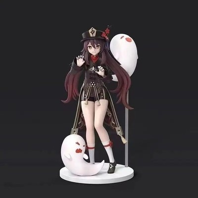 Genshin Impact Qiqi Anime Figure PVC Action Collectible Toy Gift for Kids