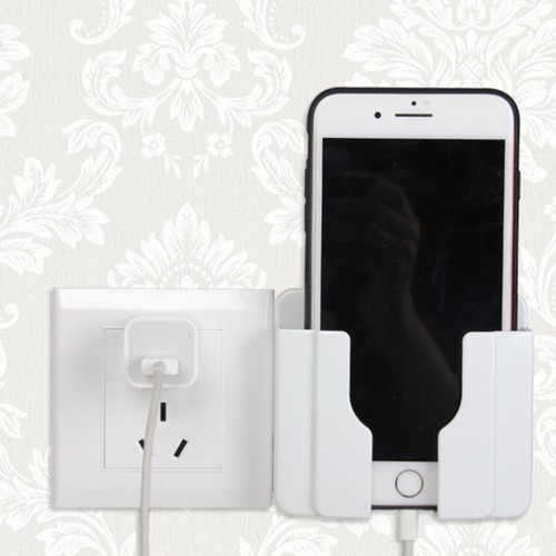 Wall Mount Wall Phone Holder Cell Phone Smartphone Charging Brackets Holders - 第 7/11 張圖片