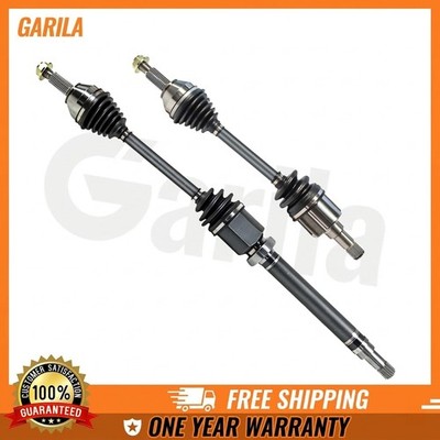 Garila Pair Front CV Axle Joint Assy for 00-11 Ford Focus 2.3L L4 FWD Auto Trans