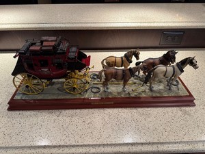 Franklin Mint Stagecoach | eBay