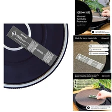 Precision Mirrored Stylus Alignment Protractor for Turntables & Phono Cartridges