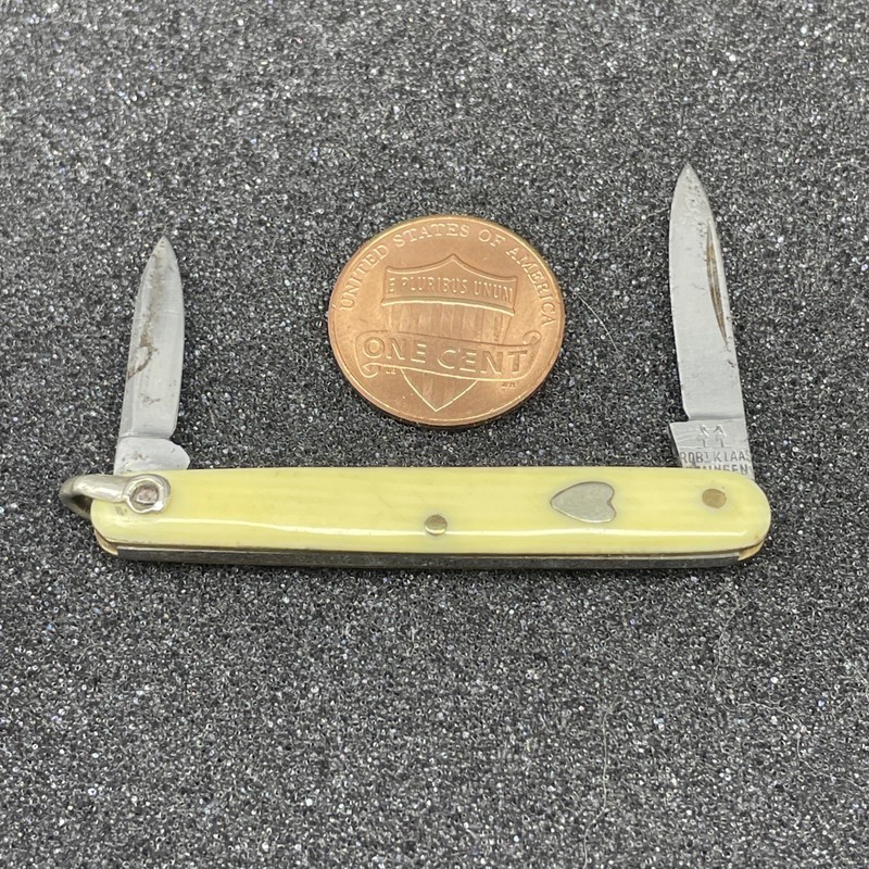 Pre-1940 Robert Klass Kissing Crane Mini Folding Knife Germany