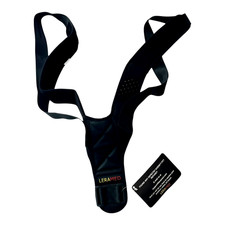 Leramed Upper Back Brace Posture Corrector Shoulder Lumbar Support - NEW