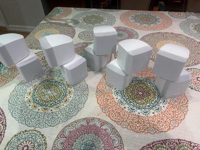 5 Bose Double Cube Mint Cube Speakers   Lifestyle Acoustimass White.