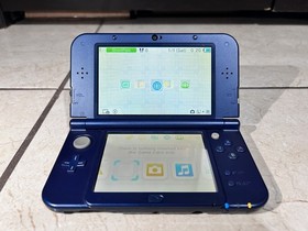 New Nintendo 3DS XL LL Blue System | Charger | SD | Top IPS | English |US Seller