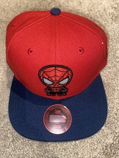 New Lids Exclusive Premium SnapBack Marvel Comics Spiderman Youth Hat One Size