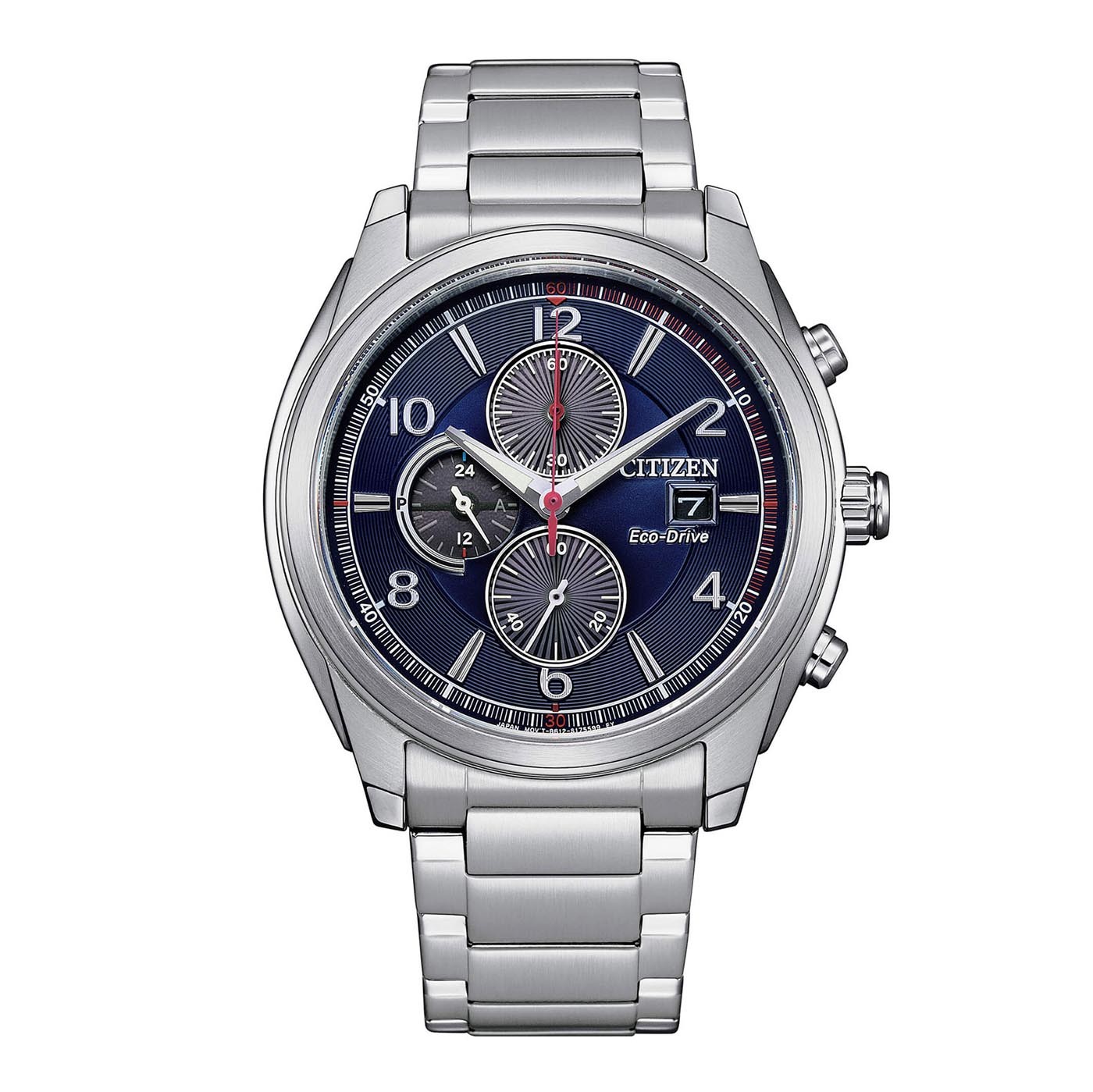 Citizen Men's B612 Eco-Drive Chrono Watch 43mm Blue Dial CA0671-82L 2022 Model