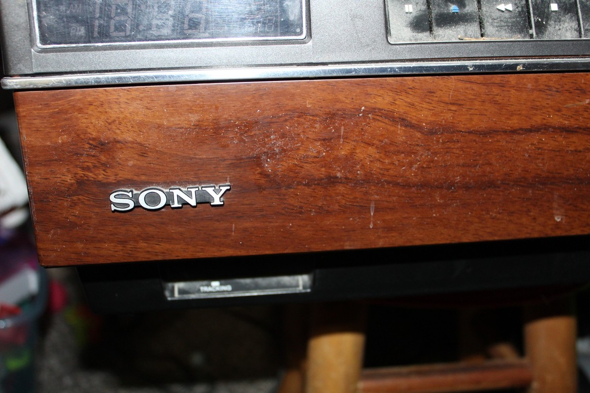 Vintage Sony SL-5400 Betamax VCR Videocassette Recorder with RM