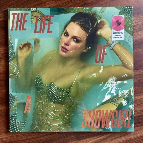 Taylor Swift Life of a Showgirl Sequins Are Forever MAGENTA GLITTER Vinyl ⋆✴︎˚｡⋆