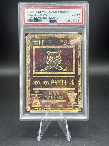 2000 Pokemon Game Promo Ancient Mew Pokemon 2000 Movie PSA 4