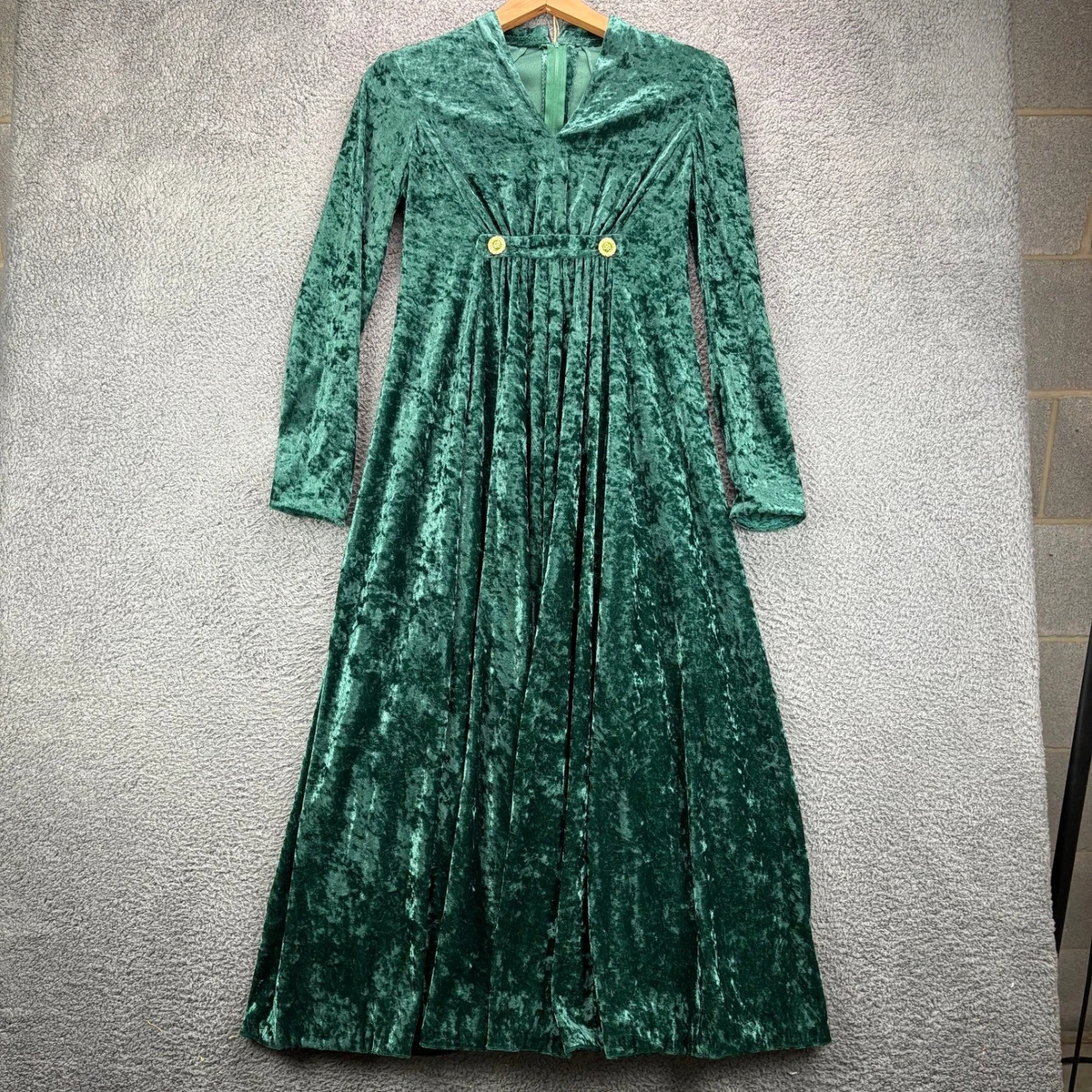 Victorian Velvet Maxi Vintage Dresses for Women for sale