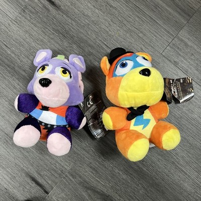Five Nights At Freddys - Roxanne AND Glamrock 8in Plush - With Tags - PleaseRead