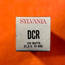 Sylvania DCR 150W 21.5V Projector Lamp Bulb - NOS - NIB