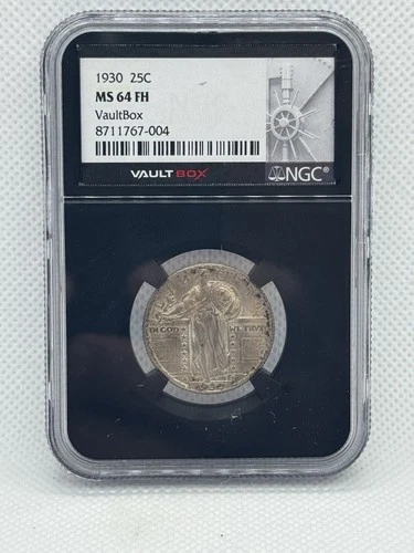 1930 25C - MS64 FH VAULTBOX NGC